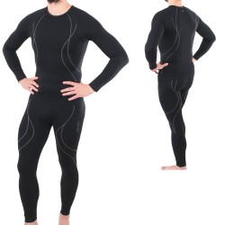 Herren Funktions Thermo Unterwäsche Gemall Set Hi-Tec