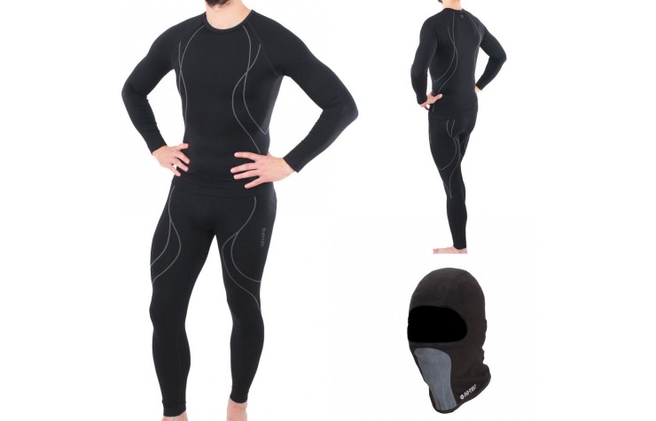 Herren Funktions Thermo Unterwäsche Gemall Set Hi-Tec