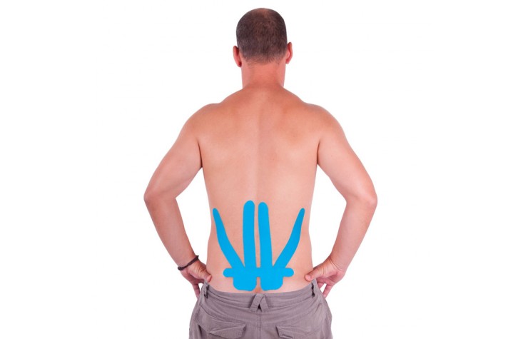 Kinesiologie Tape für Rücken NS30 InSPORTline