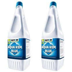 Sanitärzubehör von Thetford für Campingtoiletten 2x2L Aqua Kem Blue