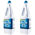 2x2L Aqua Kem Blue ( 6.95 € pro Liter) Sanitärzubehör Thetford für Campingtoiletten