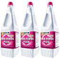 3x Sanitärflüssigkeit (7.20 € pro Liter) für Spülwassertank von Thetford Aqua Rinse, FR