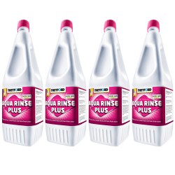 4x Sanitärflüssigkeit für Spülwassertank von Thetford Aqua Rinse