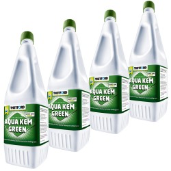 4x Sanitärflüssigkeit (7.87 € pro Liter) 1,5 L Aqua Kem Green Thetford