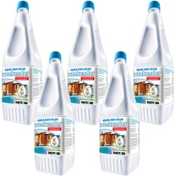 Sanitärflüssigkeit (4 € pro Liter) für Fäkalientanks Aqua Kem Blue Weekender 5x 2L Thetford