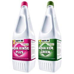Thetford 1,5 L Aqua Rinse Plus +1,5 L Aqua Kem Green