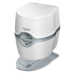 Camping Toilette Excellence 21L mit elektrischer Pumpe und Bodenbefestigung Thetford