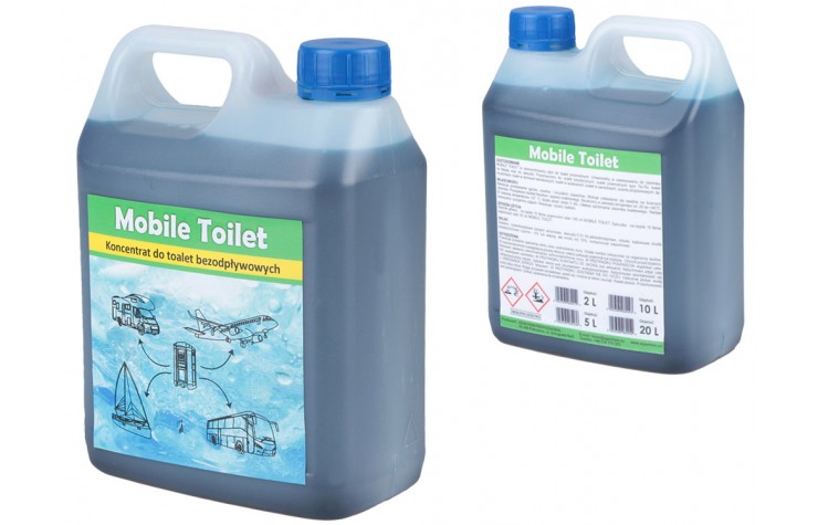 Universelles Sanitärkonzentrat Mobile Toilet für Fäkalientank und Spülwassertank