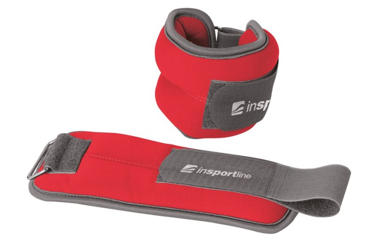Neopren-Gewichte auf Knöchel und Handgelenke inSPORTline Lastry 2x0,5kg