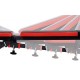 Hantelbank mit Ablage MH-L107 Marbo-Sport