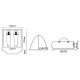 2-Personen Igloo Zelt Carpi 2 Hi-Tec