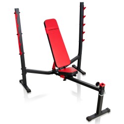 Trainingsbank MS-L106 Marbo-Sport mit Hantelablage