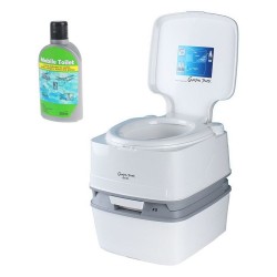 Thetford Set Campingtoilette Qube XG + Mini Sanitärzusatz Mobile Toilet 250 ml
