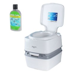 Thetford Set Campingtoilette Qube XGL + Mini Sanitärzusatz Mobile Toilet 250 ml