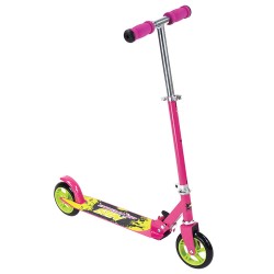Tretroller QD145B Nils für Kinder u. Erwachsene PINK