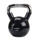 Kugelhantel Kettlebell 20 kg KTC20 mit Vinyl-Bezug und verchromtem Griff HMS