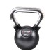 Gummierte Kettlebell mit Chromgriff KGC08 8 kg HMS