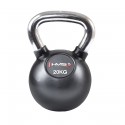Gummierte Kettlebell mit Chromgriff KGC20 20 kg HMS