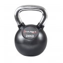 Gummierte Kettlebell mit Chromgriff KGC24 24 kg HMS