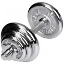 Chrom-Hantel 10 kg Hop-Sport Gusseisen