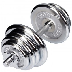 Chrom-Hantel 20 kg Hop-Sport