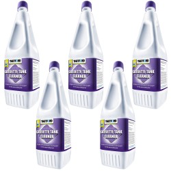 Set WC Chemie 5x Cassette Tank Cleaner Thetford Fäkalientankprodukt 9.98 € pro Liter