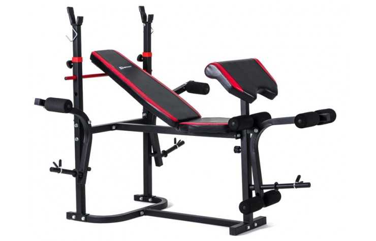 Hantelbank HS-1020 Hop-Sport mulitfunktionale Fitnessbank