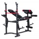 Hantelbank HS-1020 Hop-Sport mulitfunktionale Fitnessbank
