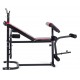 Hantelbank HS-1020 Hop-Sport mulitfunktionale Fitnessbank