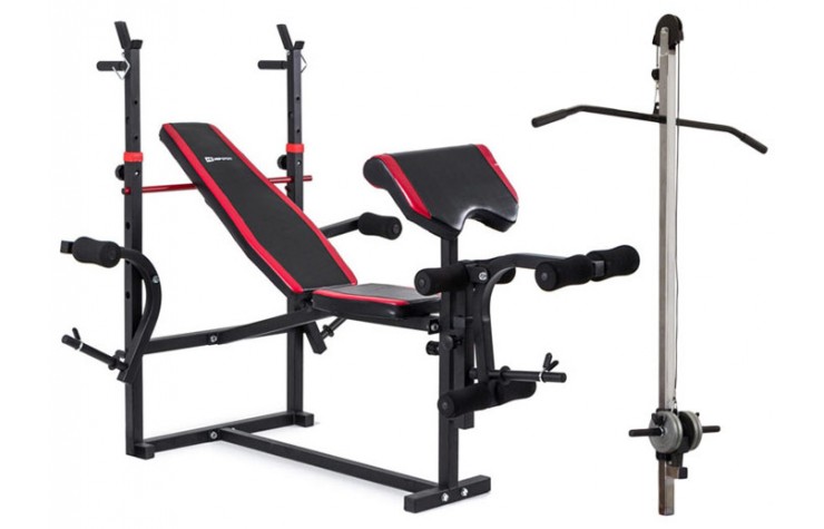 Multibank HS-1070 inkl. LATZUGTURM Hop-Sport Trainingsbank