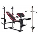 Multibank HS-1070 inkl. LATZUGTURM+CURLPULT Hop-Sport Trainingsbank