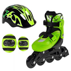 Inline Skates NJ082Z Nils SET inkl. Schutzausrüstung