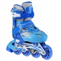Inline Skates NA0326 Nils Alu-Kufe ABEC-7 BLAU